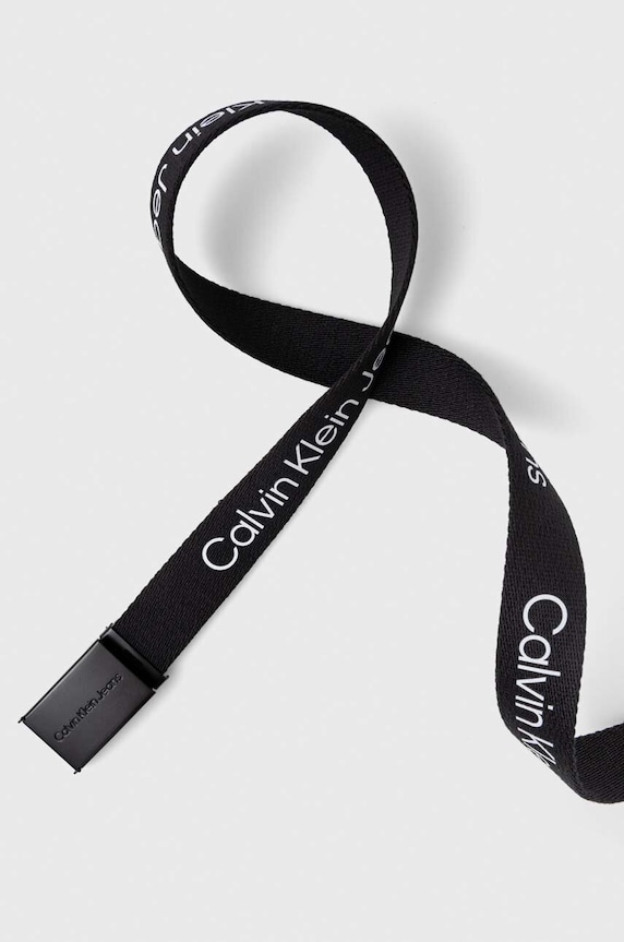 Calvin Klein Jeans pasek dziecięcy IU0IU00569.PPYH czarny SS24