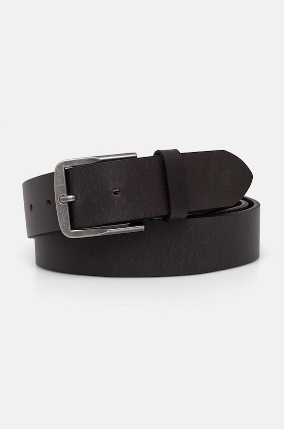 Kožený pásek Calvin Klein Jeans hnědá K50K511421