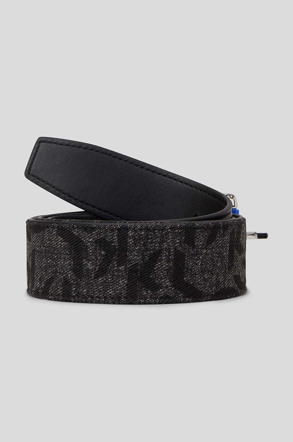 Ζώνη Karl Lagerfeld Jeans 240D3102 μαύρο SS24