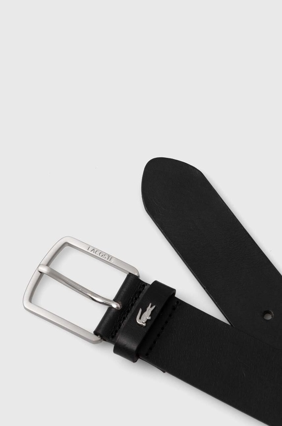 Lacoste bőr öv RC4082 fekete AW25