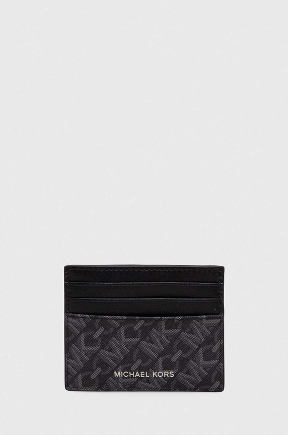 MICHAEL Michael Kors portfel imitacja skóry licowej czarny 39H3LHDF1O
