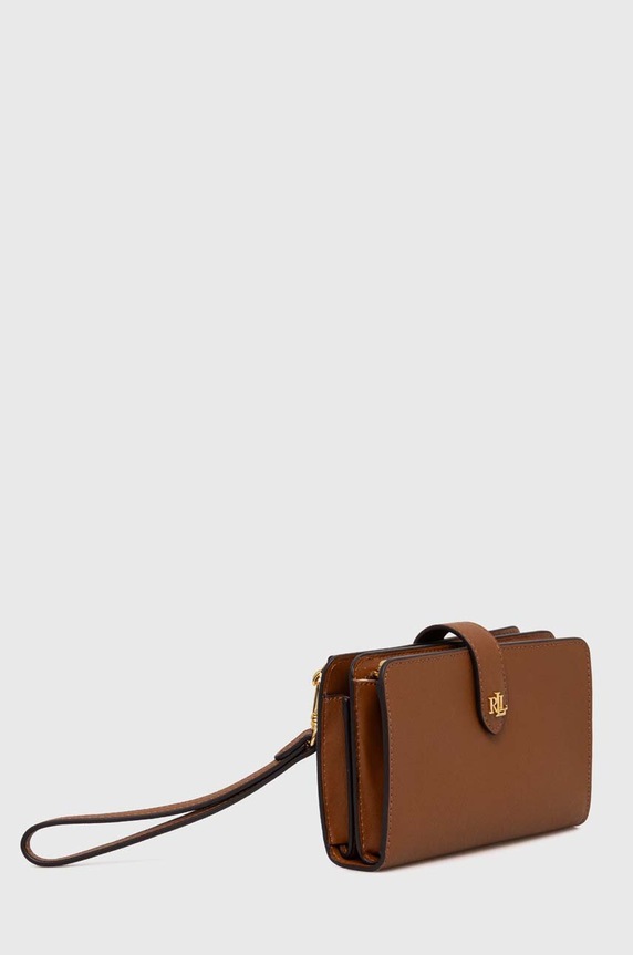 Πορτοφόλι Lauren Ralph Lauren 432916514 καφέ SS24