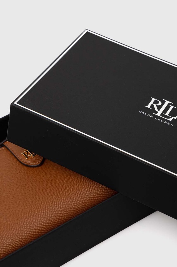 Πορτοφόλι Lauren Ralph Lauren 432916514 καφέ
