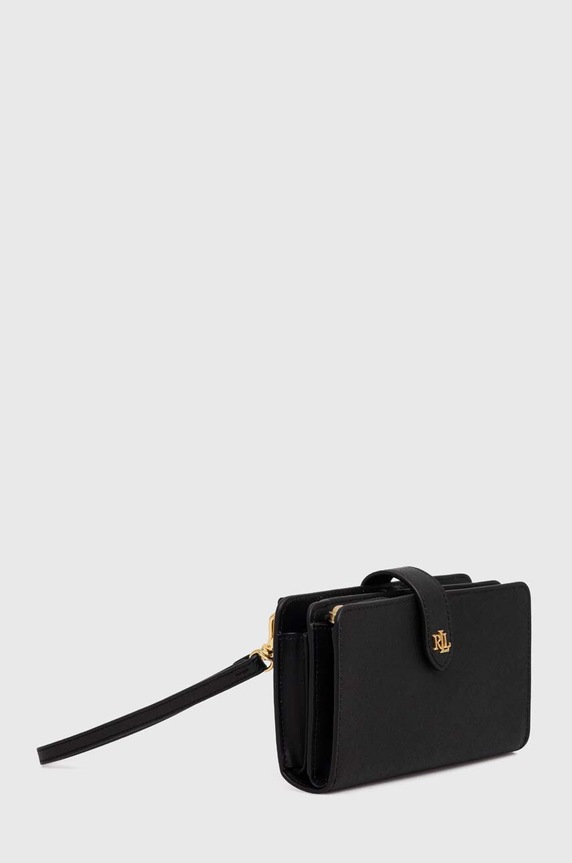 Peněženka Lauren Ralph Lauren 432916514 černá SS24