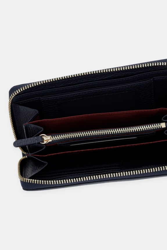 Dodatki Usnjena denarnica Coccinelle E2.MW5.11.32.01 mornarsko modra