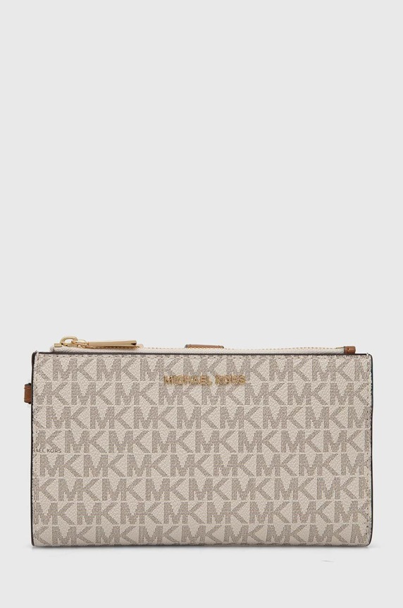 Peňaženka MICHAEL Michael Kors imitácia kože béžová 32F1GJ6W4B