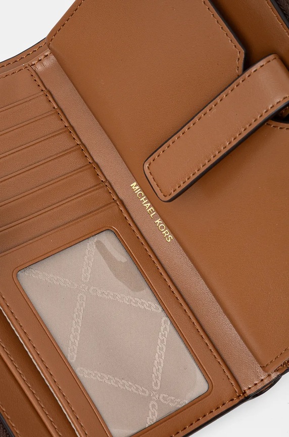 Peněženka MICHAEL Michael Kors hnědá 32F1GJ6W4B