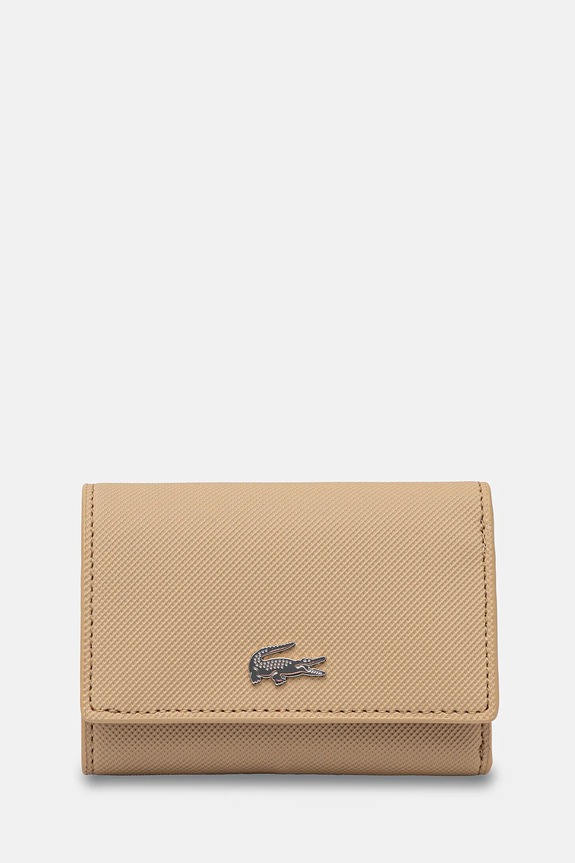 Lacoste portfel syntetyczny beżowy NF4190AA