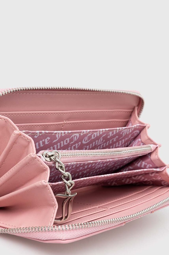Akcesoria Juicy Couture portfel WEJQN5492WZC różowy