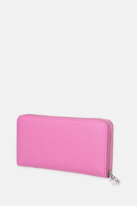 Juicy Couture portfel damski z imitacji skóry WIJJM5341WVP różowy SS26
