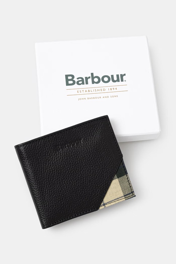 Barbour portfel RFID męski skórzany Tarbert MLG0063