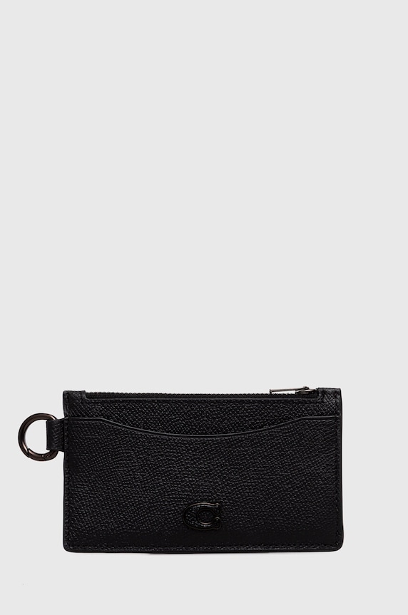 Coach carcasa din piele piele negru CJ879