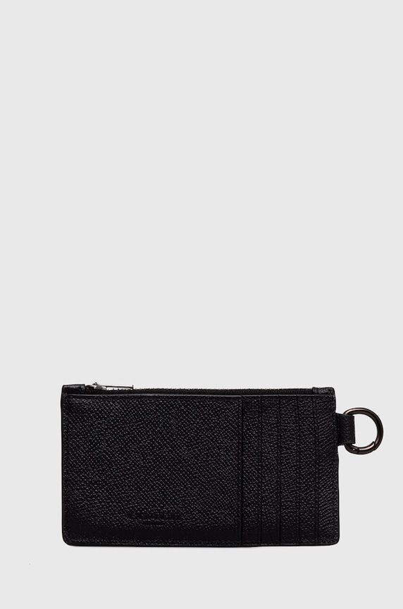 Coach carcasa din piele CJ879 negru AA00