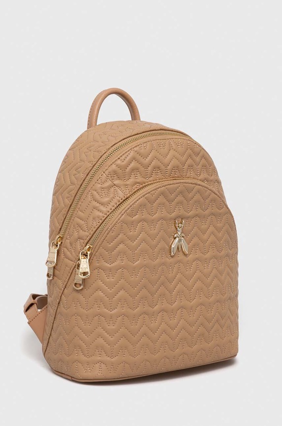 Patrizia Pepe bőr hátizsák 8B0056.L082 bézs AA00