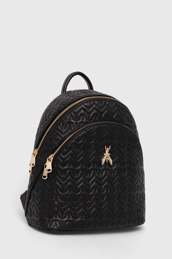 Patrizia Pepe bőr hátizsák 8B0056.L082 fekete AA00