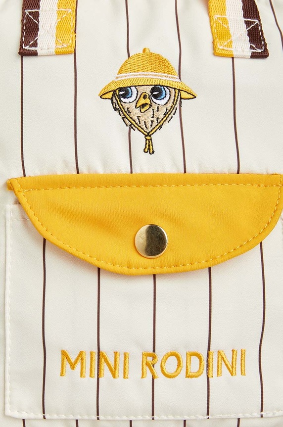 Mini Rodini ghiozdan copii Owl bej 2426010111