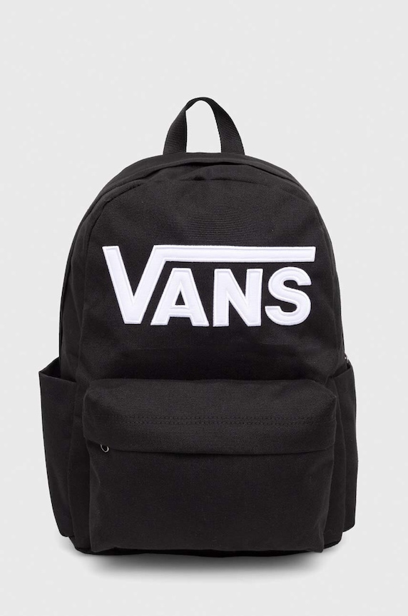 Detský ruksak Vans OLD SKOOL GROM BACKPACK nášivka čierna VN000H56BLK