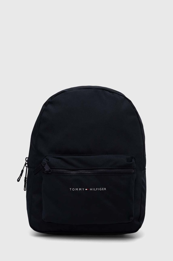 Παιδικό σακίδιο Tommy Hilfiger υφασμάτινο σκούρο μπλε AU0AU01864.PPYH