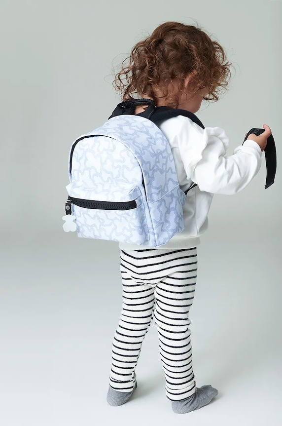 Tous ghiozdan copii incape in A4 albastru KaosBag