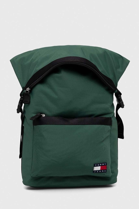 Tommy Jeans plecak mieści A4 zielony AM0AM11965