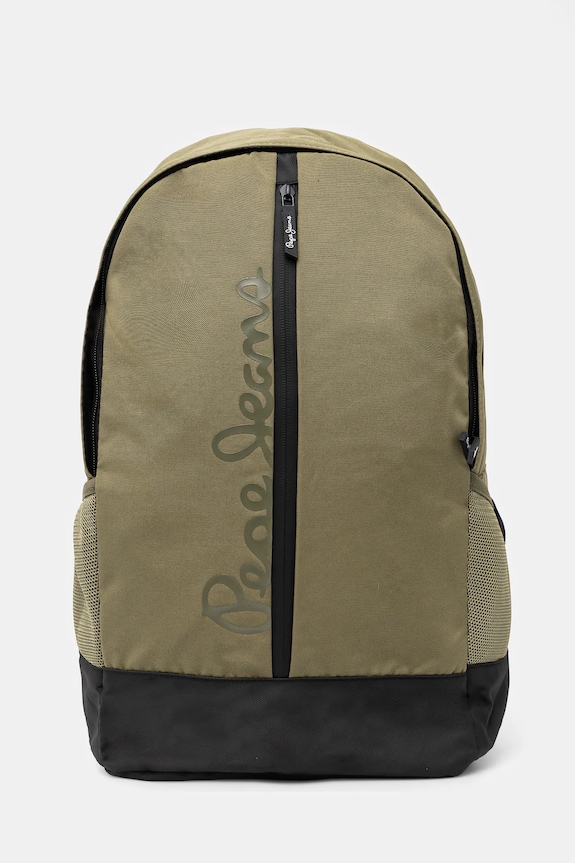 Σακίδιο πλάτης Pepe Jeans υφασμάτινο πράσινο PM030829