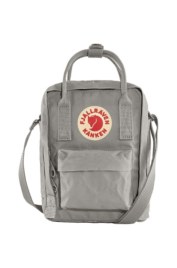 Fjallraven borsetta Kanken Sling applique grigio F23797.021