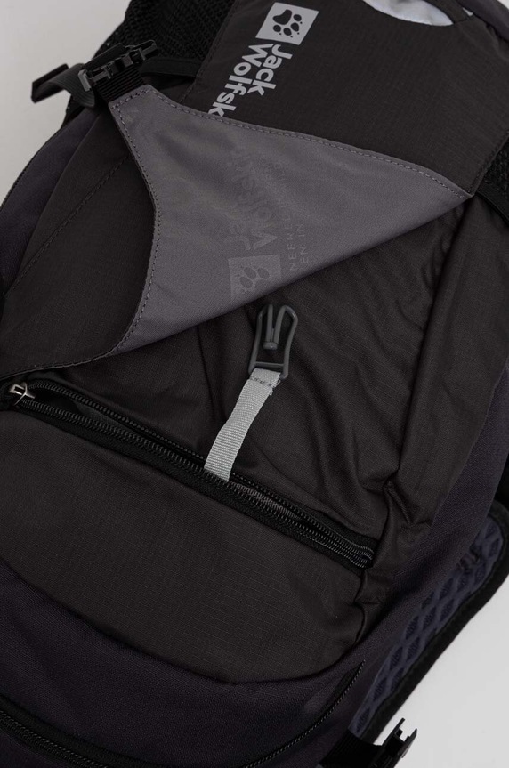 Σακίδιο πλάτης Jack Wolfskin Velocity 12 2010303 μαύρο