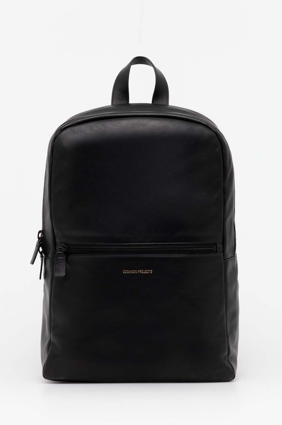 Common Projects leather backpack Simple Backpack grain leather black 9192.7547