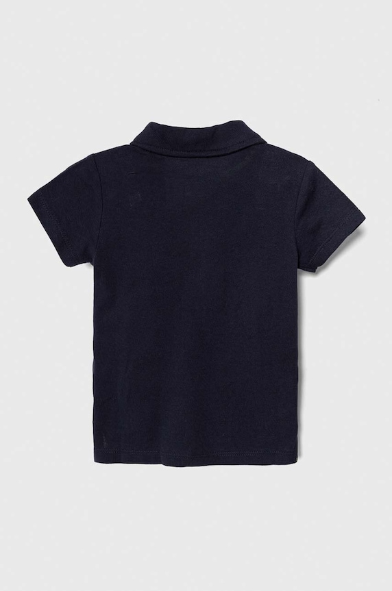 Dětská bavlněná polokošile Guess N2GP03.KAPY0.PPYH námořnická modř SS24