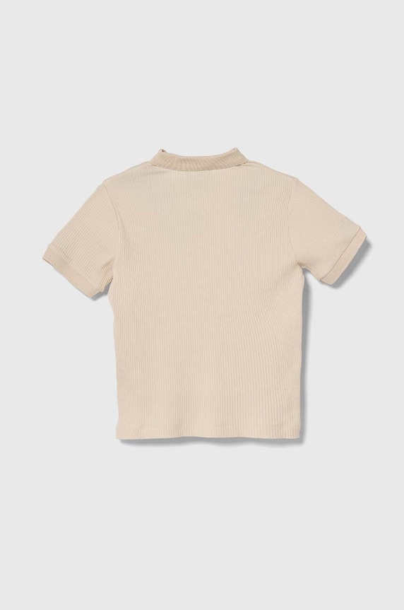 Polo tričko Emporio Armani 3D4FJ7.3J5SZ béžová SS24