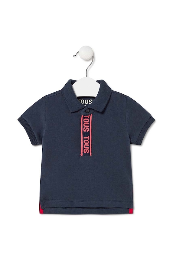 Tous polo dziecięce z elastanem zielony Casual.2020