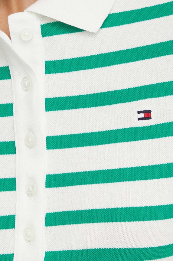 Πόλο Tommy Hilfiger πράσινο WW0WW39530
