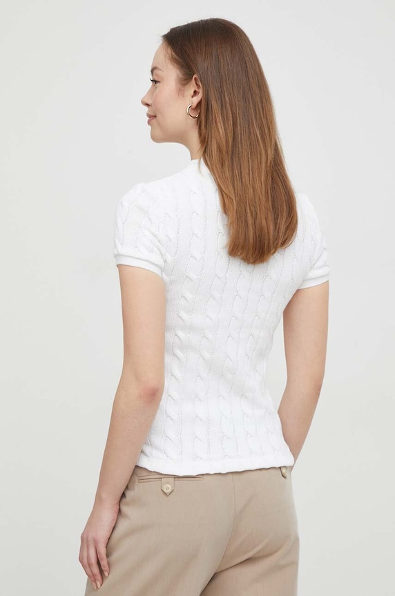 Clothing Polo Ralph Lauren cotton polo shirt 211943010 white