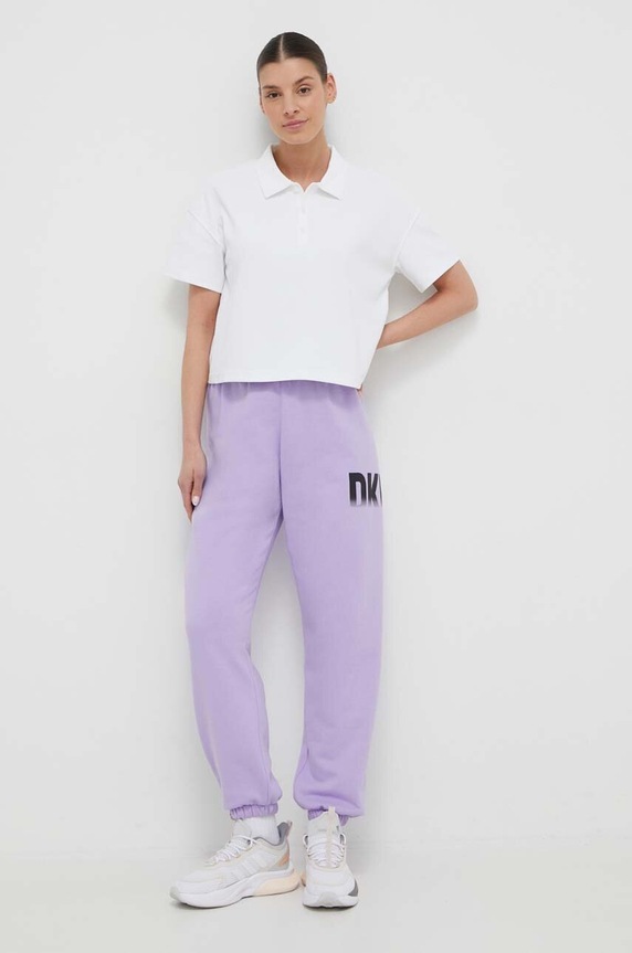 Dkny tricou polo DP3T9642 bej SS24
