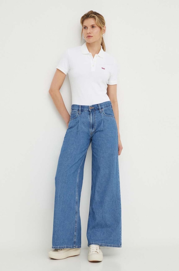 Levi's poló 52599 fehér AA00