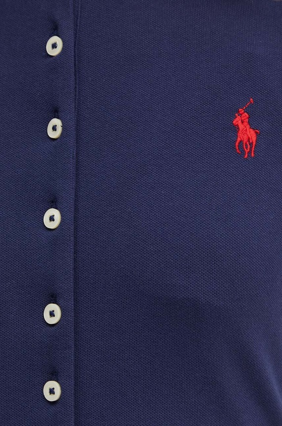 Πουκάμισο Polo Ralph Lauren 211941176 σκούρο μπλε