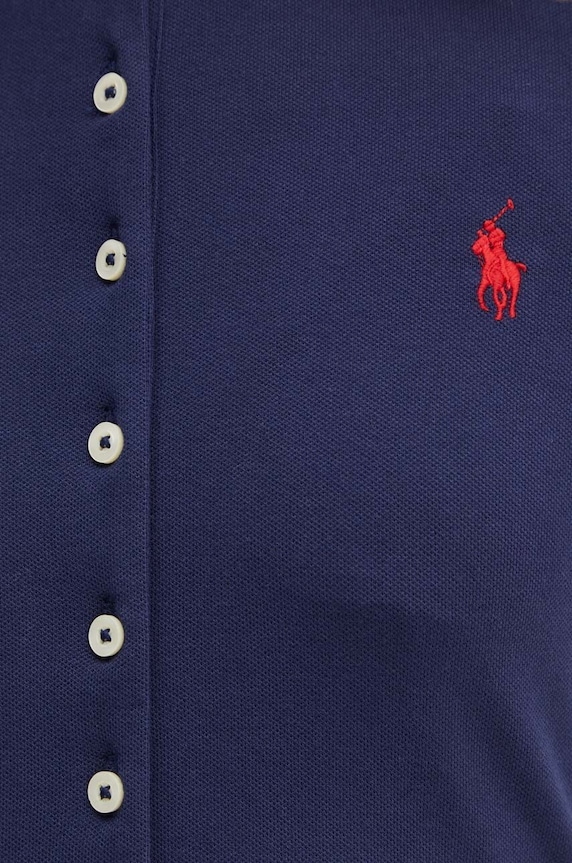 Πουκάμισο Polo Ralph Lauren 211941176 σκούρο μπλε