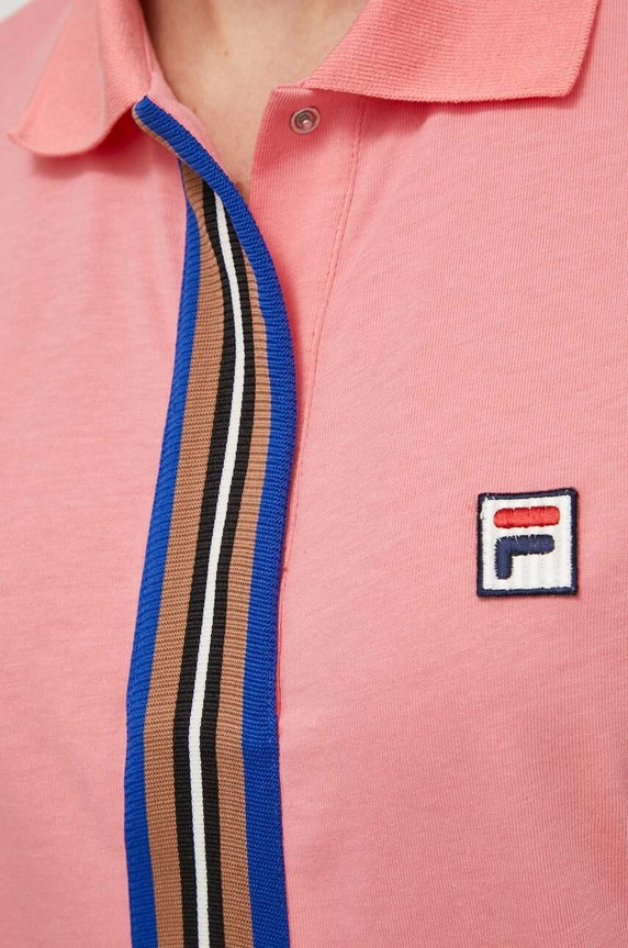 Polo tričko Fila TW411141 růžová