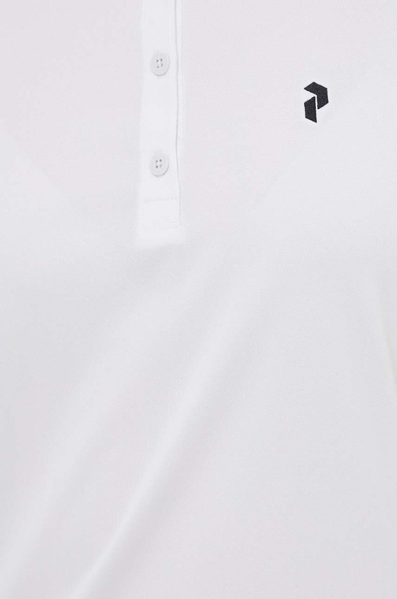 Polo tričko Peak Performance G79493 bílá