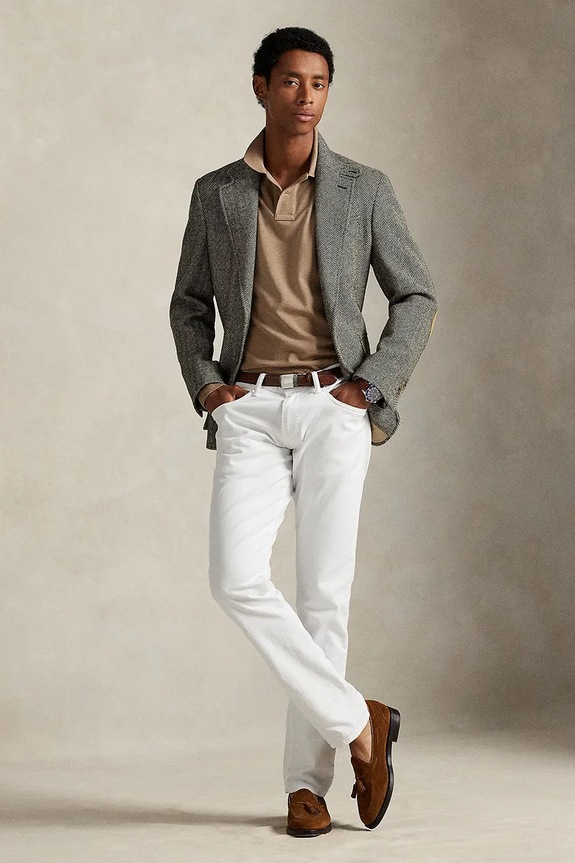 Βαμβακερή μπλούζα με μακριά μανίκια Polo Ralph Lauren μπεζ 710680790