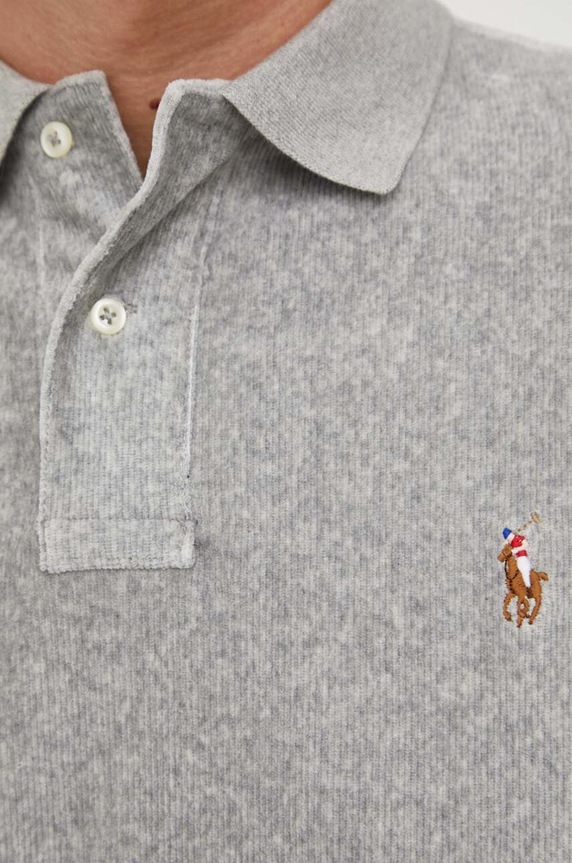 Polo tričko Ralph Lauren 710909633 šedá