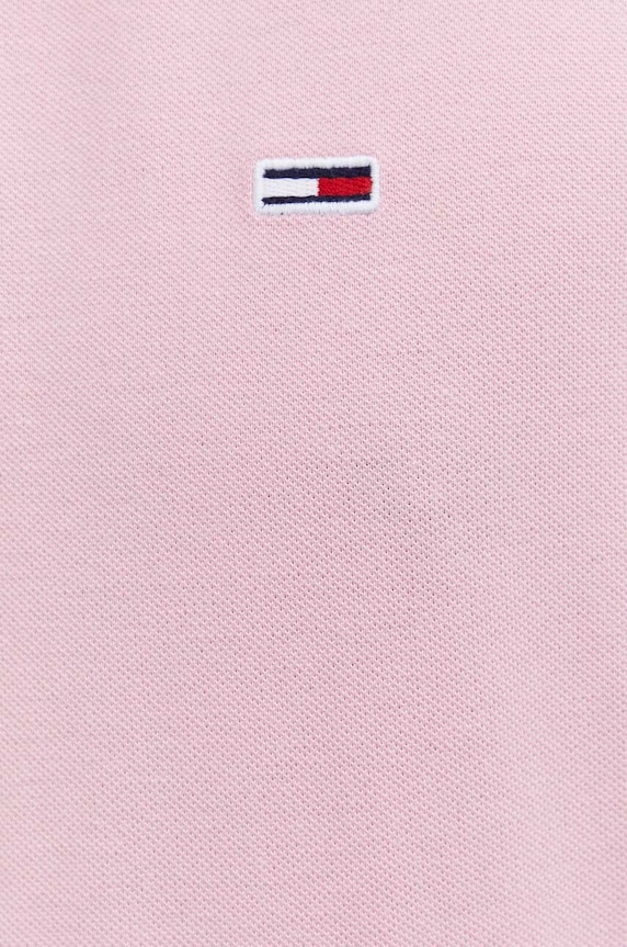 Tommy Jeans polo in cotone DM0DM18312 rosa