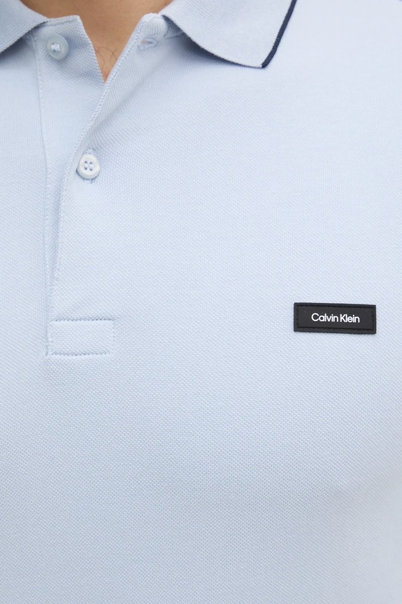 Polo tričko Calvin Klein K10K112751 modrá