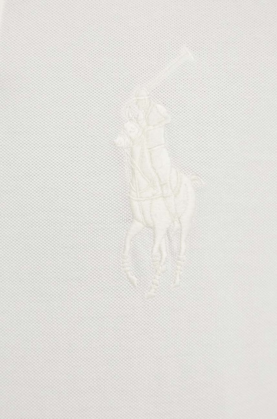 Βαμβακερό μπλουζάκι πόλο Polo Ralph Lauren 710936508 μπεζ