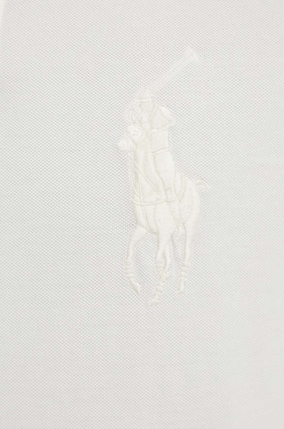Βαμβακερό μπλουζάκι πόλο Polo Ralph Lauren 710936508 μπεζ