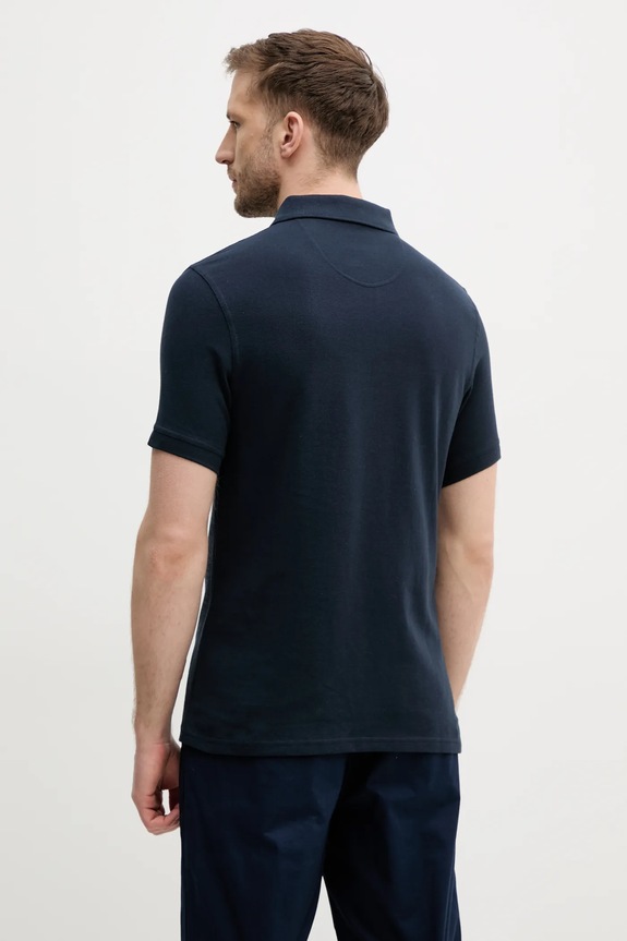 Odzież Barbour polo bawełniane MML0358 granatowy