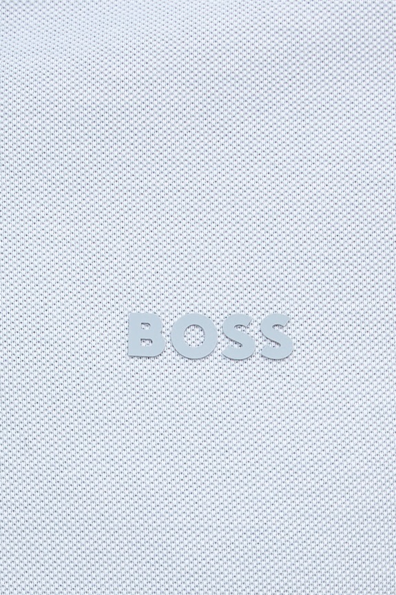 BOSS Orange πόλο ανδρικό βαμβακερό PeoxfordNew 50507814 μπλε