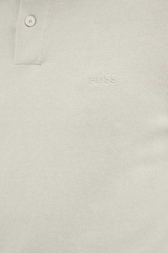 BOSS Orange polo 50514223 beżowy
