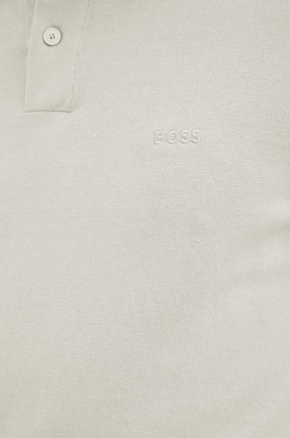 BOSS Orange polo 50514223 beżowy