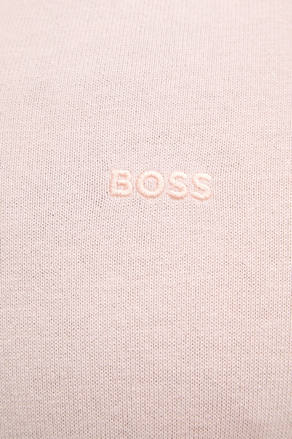 BOSS Orange póló férfi pamuttal 50514223 rózsaszín